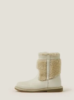 Monsoon Bottes en cuir Borg Discount