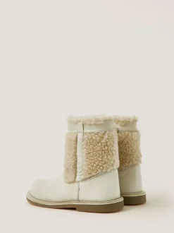 Monsoon Bottes en cuir Borg Discount