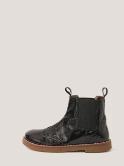 Monsoon Bottes en cuir verni New