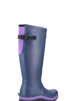 Cotswolds Bottes Wellington Bleu réglables Sale