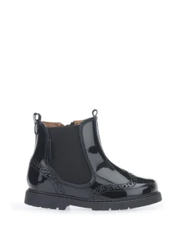Start Rite Bottines chelsea zippées en cuir verni noir Start-rite Coupe classique Best