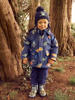 Jojo Maman Bébé Bottines douillettes doublées en dino Clearance