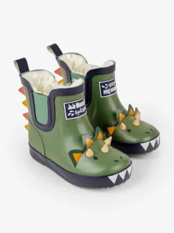 Jojo Maman Bébé Bottines douillettes doublées en dino Clearance