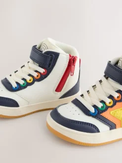 Little Bird by Jools Oliver Boucle arc-en-ciel multicolore - Baskets hautes Star Discount