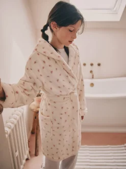 Next Bouton de rose crème - Robe de chambre en polaire (9 mois à 16 ans) Sale