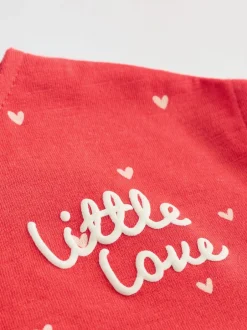 Next Boutonné imprimé Cœur Rouge - Barbotteuses Outlet