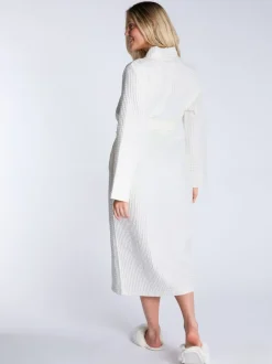 Boux Avenue Long Peignoir gaufré Outlet