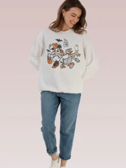 Brands In Disney Minnie Mouse Sketch Sweat-shirt Halloween