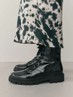 Next Brevet noir - Bottes à lacets Forever Comfort® New