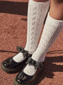 Next Brevet noir - Chaussures d’école Mary Jane épaisses à nœud