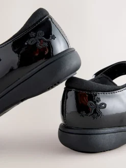 Next Brevet noir - Nœud Mary Jane Chaussures d'école New