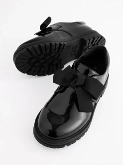 Next Brevet noir - Nœud Monkstrap Chunky Chaussures d'école Best