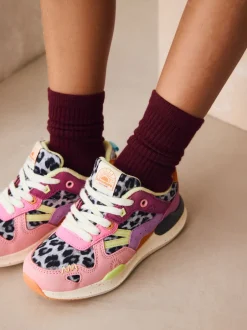 Next brillant - Baskets à lacets color block Online