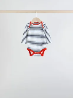 Next brillant - Lot de 5 bodys à manches longues pour bébé