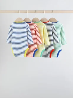 Next brillant - Lot de 5 bodys à manches longues pour bébé