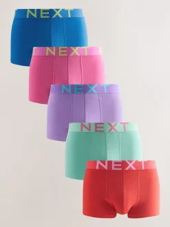 Next brillant - Lot de 5 boxers hipster Outlet