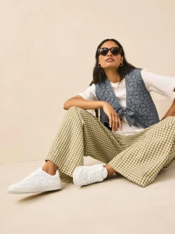 Next - Formateurs lacets Broderie neutre Hot