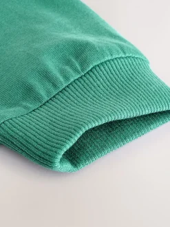 Next Broderie Nourriture Minéraux Personnage - Lot de 4 t-shirts imprimés graphiques à manches longues (3mois-7ans) New