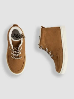 Jojo Maman Bébé Brun clair - Bottes en cuir Best