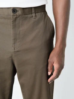 Next - Coupe fuselée régulière - Pantalon chino stretch Brun clair Clearance