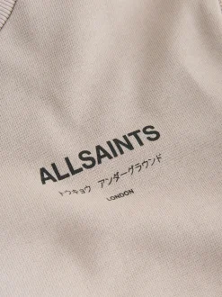 smALLSAINTS Brun clair - Ensemble sweat-shirt et joggings Underground oversize à empiècement texturé Clearance