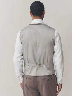 Next Brun clair - Gilet extensible Motionflex à coupe régulière Online