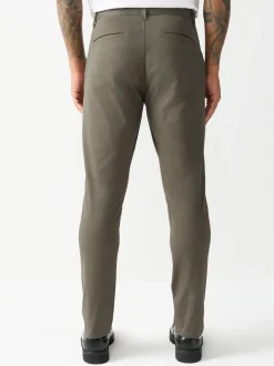 Next - Skinny Fit (Skinny Fit) - Pantalon chino stretch Brun clair Online