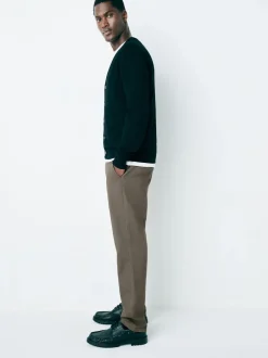 Next - Slim Fit (Slim Fit) - Pantalon chino stretch Brun clair Best