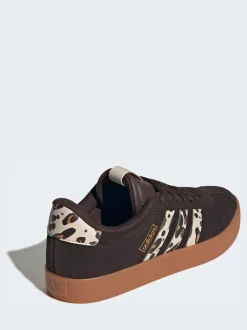 adidas - VL Court 3.0 Formateurs Brun foncé New