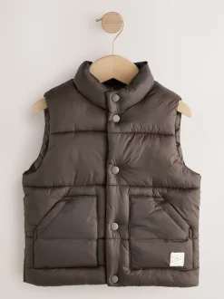 Next - Gilet matelassé (3mths-10yrs) Brun foncé Hot
