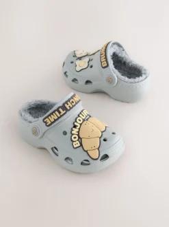 Next Brunch gris - Sabots chaussons