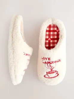 Next Café - Chaussons mules en peau de mouton Online