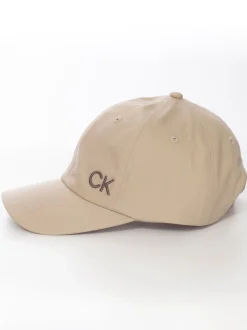 Calvin Klein Golf 100% coton sergé Casquette marron Best