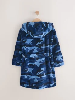 Next Camouflage bleu/bleu marine - Pyjama en laine polaire (1.5-16ans) Discount