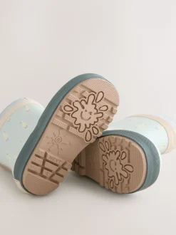 Next canard Bleu - Bottes de pluie à poignets doublés en néoprène Hot