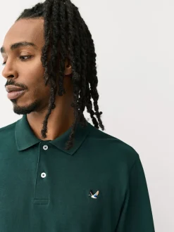 Next Canard vert - Polo en piqué Online