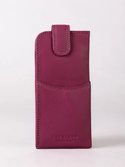 Lakeland Leather - Etui à lunettes canneberge Discount