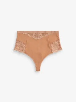 Next Caramel Nude - Tongs taille haute légers et modelants pour le contrôle de l'abdomen 2 Pack Hot