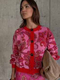 Never Fully Dressed Cardigan Motif paisley Oslo Online