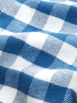 Next Carreaux bleu/blanc - Pyjama boutonné (9 mois-10 ans) Hot