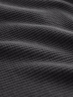 Next Carreaux gris ardoise - Ensemble pyjama Motionflex texturé confortable à manches longues Outlet