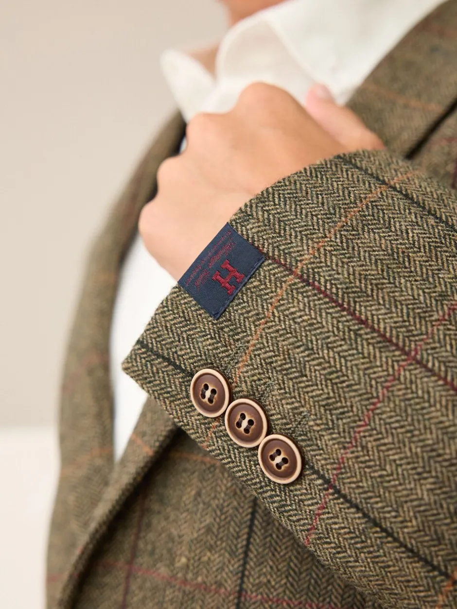 Next Carreaux vert/marron - Blazer (3-16ans) Online