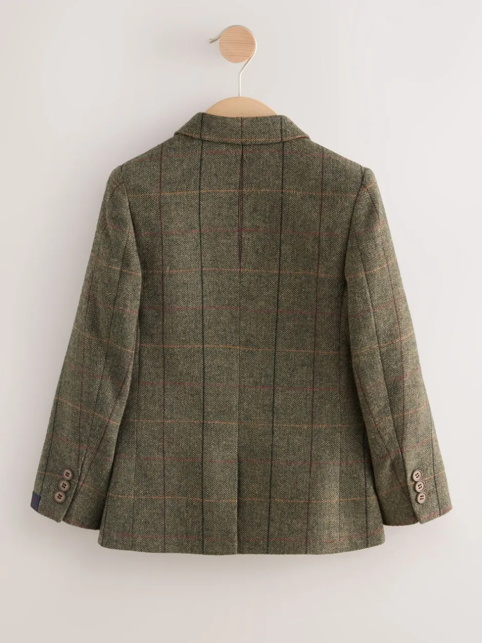 Next Carreaux vert/marron - Blazer (3-16ans) Online