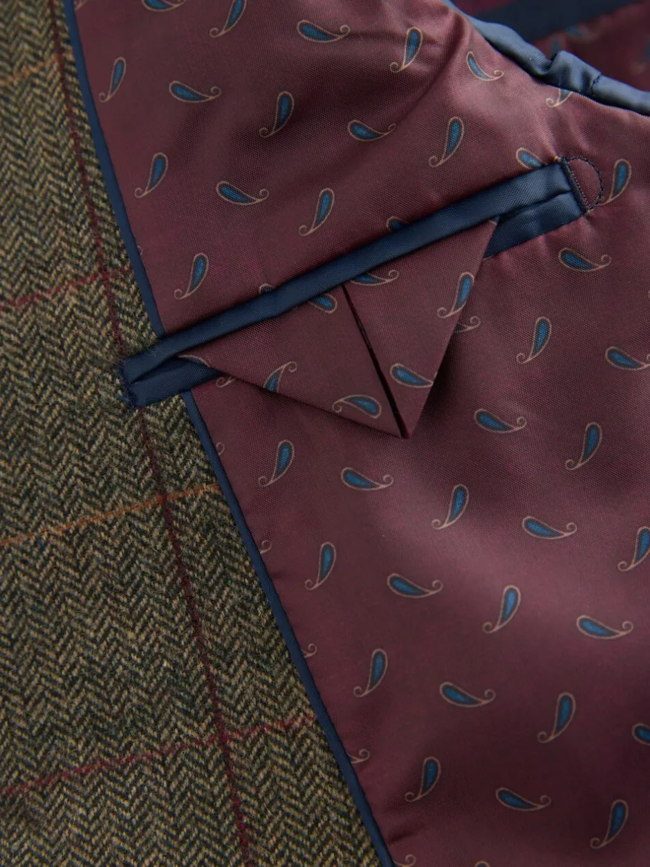 Next Carreaux vert/marron - Blazer (3-16ans) Online