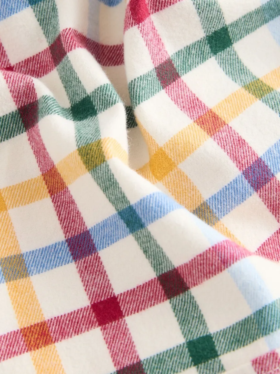 Next Carreaux vichy écru vif - Chemise Personnage Manches longues (3mois-7ans) Clearance