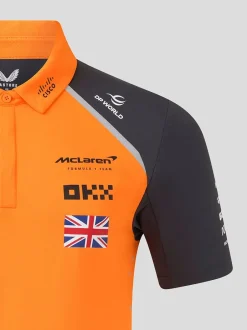 Castore Polo officiel Lando Norris McLaren F1 Team Discount
