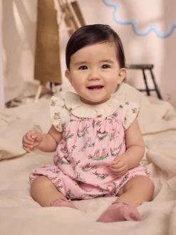 Next Cath Kidston Rose fleuri - Barboteuse imprimée en jersey pour bébé Clearance