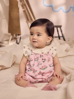 Next Cath Kidston Rose fleuri - Barboteuse imprimée en jersey pour bébé Clearance