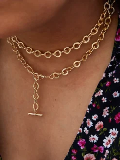 Mood Ceinture en chaîne texturée polie New