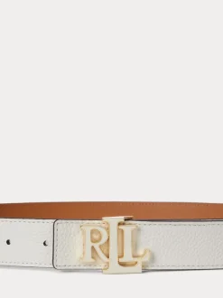 Lauren Ralph Lauren Ceinture Medium Réversible en cuir Outlet